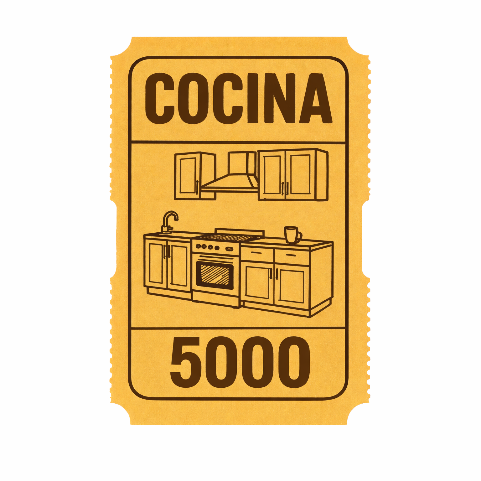 ¡Gran sorteo! Ticket X 1, cubierta de cuarzo, muebles y complementos para tu cocina.