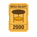 ¡Sorteo! Ticket X 1, Mesa Galaxy