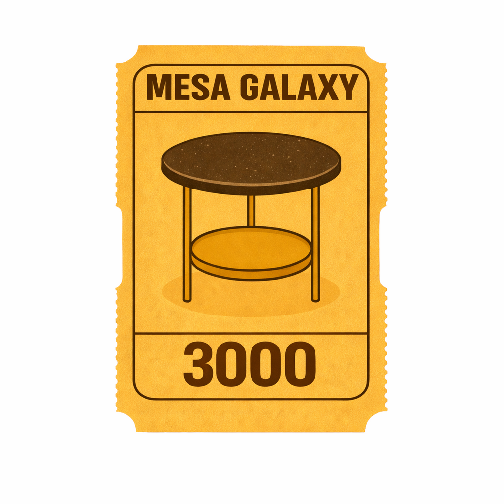 ¡Sorteo! Ticket X 2, Mesa Galaxy.