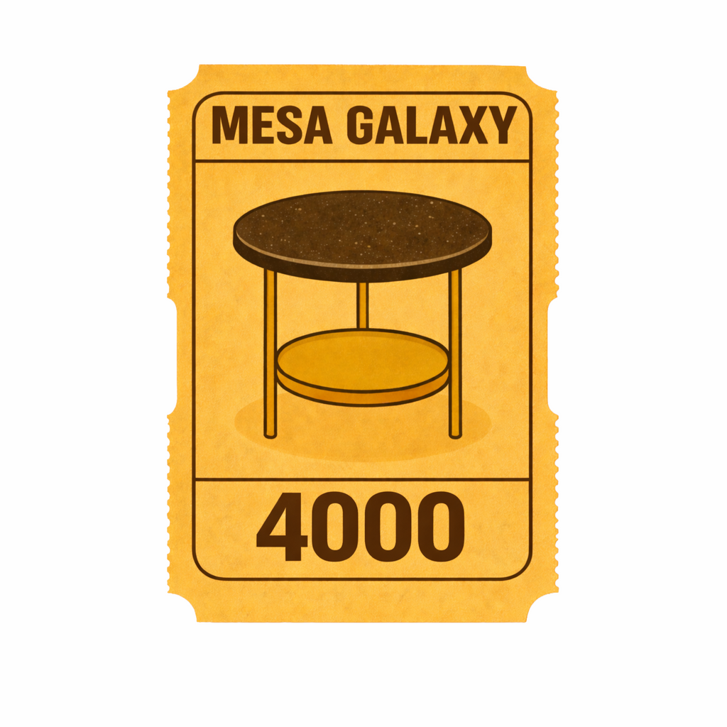 ¡Sorteo! Ticket X 3, Mesa Galaxy.