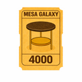 ¡Sorteo! Ticket X 3, Mesa Galaxy.